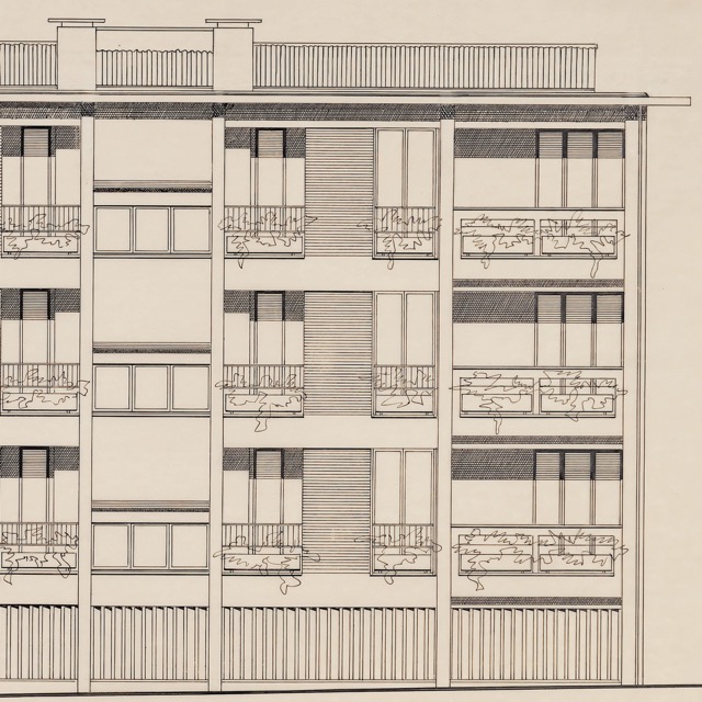 Case A e B per lavoratori a Villa d'Almè (Bergamo) 