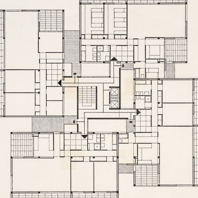 Studi tipologici per residenze