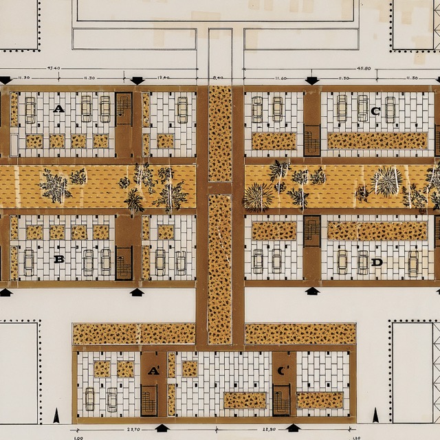 Cinque edifici per 40 alloggi popolari  a Lentini (Siracusa) 