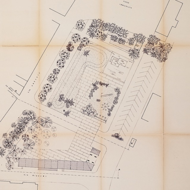 Progetto di sistemazione della piazza Immacolata a San Gregorio di Catania (Catania)