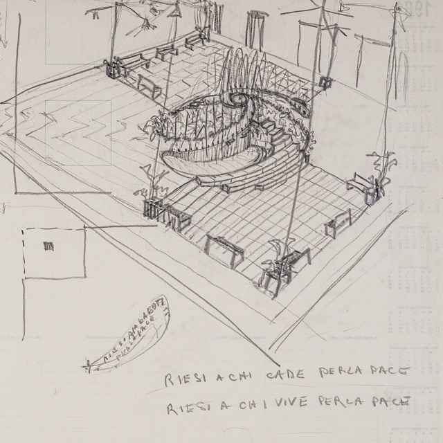 Progetto per un monumento ai caduti a Riesi