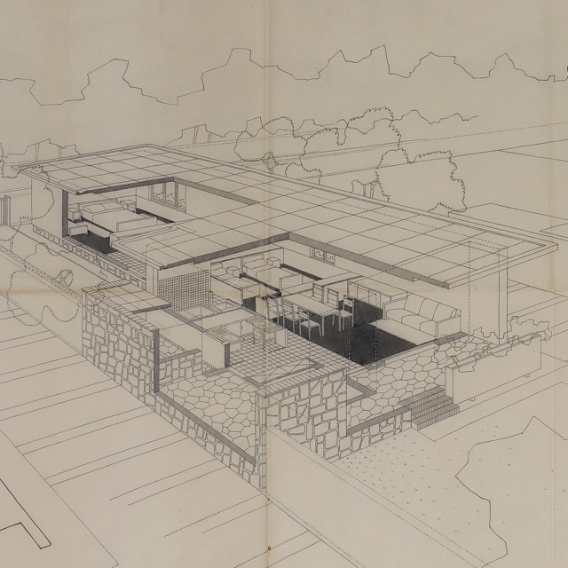 Progetto di lottizzazione con casa del fascio, cinema-teatro e dopolavoro in via dell'Impero / via della Vittoria