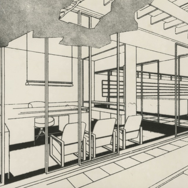 Progetto per una abitazione-studio sopra una vecchia casa (