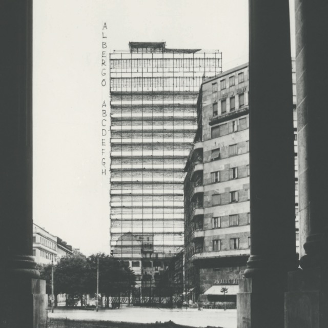Progetto di un albergo (a Milano?)