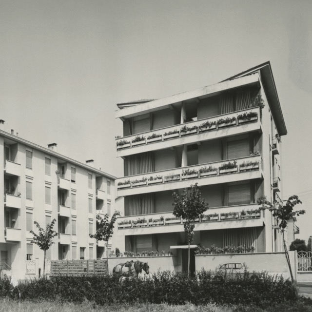 Case per la Cooperativa edificatrice Aurora a Bresso (Milano)